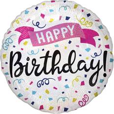 Ballons en latex Amscan Amscan Folienballon "Happy Birthday Sparkle" (5)