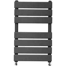 Heated Towel Rails WarmeHaus Flat Heated Rail Anthracite