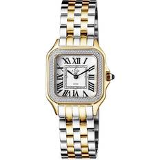 Wrist Watches Gevril GV2 Milan White Ladies 12113B