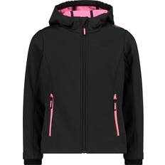 CMP Girls Waterproof Hooded Jacket - Noir