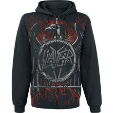 Slayer Black Eagle Hooded zip black