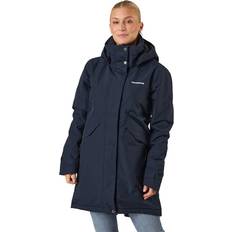 Didriksons Tanja Wns Parka Blue, Female, Tøj, jakker, Blå