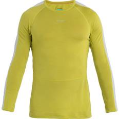 Icebreaker 125 Zoneknit L/S Crewe Merino base layer XXL, yellow