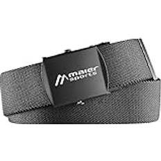 Damen Gürtel reduziert Maier Sports Tech Belt Gürtel Schwarz 1