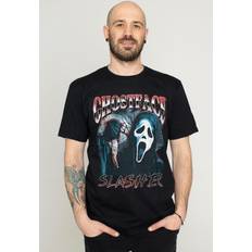 Scream Film T-shirt Ghostface Slasher för Herr svart