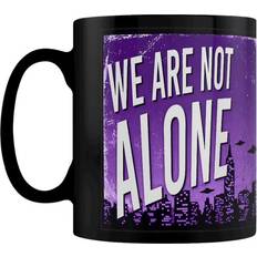 Ceramic Espresso Cups Grindstore We Are Not Alone Sci-Fi Espresso Cup