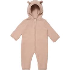 Roze Jumpsuits Huttelihut Allie Wol Fleece Babysuit - Dusty Rose