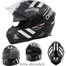 O'Neal challenger warhawk enduro mx motorrad helm schwarz/weiß/rot 2024 Schwarz 59-60cm