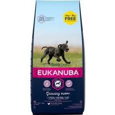 Eukanuba 15 + 3 gratis! 18 Adult & Puppy Puppy Large Breed Kylling