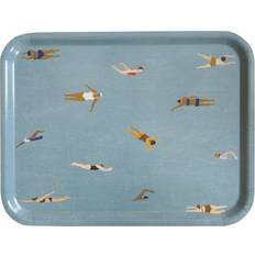 Fine Little Day Swimmers 33 x 43 cm Blau