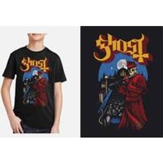 Ghost 12-13 Years, Black Childrens/Kids Advanced Pied Piper T-Shirt