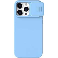 Nillkin Handyhülle für iphone 15 pro schutzhülle case cover kameraschutz Blau 0.2 kg