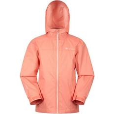 Orange Outerwear Mountain warehouse Childrens/Kids Torrent Taped Seam Waterproof Jacket Pink/Orange/Red years/12 years