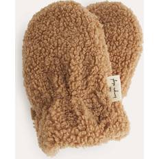 Cotton Mittens Konges Sløjd Shitake Grizz Teddy Baby Mittens 3-6 mo 3-6 mo