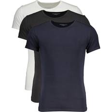 Tommy Hilfiger 3-pack Stretch Cotton T-shirt Black/Blue * Kampanj *