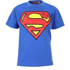 Superman Logo Cotton T-Shirt Royal 5-6 Years