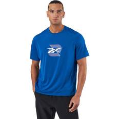 Blue - Tennis T-shirts Reebok Activchill Graphic Move T-Shirt - Vector Blue