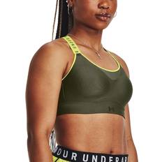 Giallo Reggiseni Under Armour Infinity Sports Top High Support Green Woman