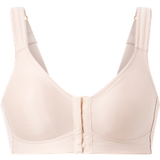 Swegmark Alusvaatteet Swegmark Clean Curves Front Button Soft Bra - Beige