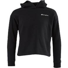 Champion Hoodies Børnetøj Champion Hooded Sweatshirt Jr Black, Unisex, Tøj, Skjorter, Sort