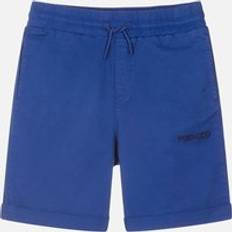 Kenzo Boys Cotton Shorts Blue 6Y