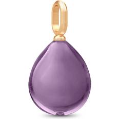 Beige Charms & Anheng Julie Sandlau Prima Ballerina Pendant Amethyst