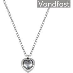 Halskæder CAB ANNEBRAUNER Passion Heart Necklace Clear
