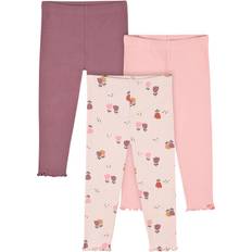 Gerber Baby girls Toddler Multi-Pack Premium Pants Leggings, Tulip, Months