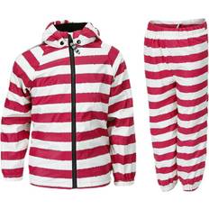 Racoon Greta Fleece Set Pink/White, Unisex, Tøj, Tracksuits & overalls, Lyserød/Hvid, 92