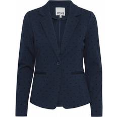 XXL Blazers Ichi Bedruckter Blazer Damen Kate - Bleu