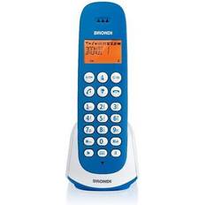 Telefoni Fissi Brondi Telefono Cordless Adara Azzurro-bianco