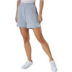 Pieces Woman Shorts Pieces Liola Hw Sweat Shorts - Lounge Grey