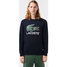 Lacoste Classic Fit Cotton Fleece Sweatshirt Navy Blue