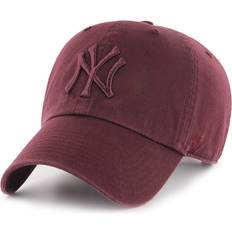 47 Brand Relaxed Fit Cap CLEAN UP NY Yankees dunkel maroon