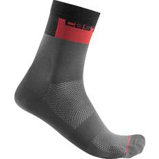 Castelli Calcetines Castelli Blocco 15 Sock - Dark Gray