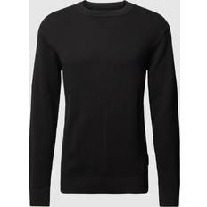 Denim - Homme Pulls Tom Tailor Pull-over - Noir