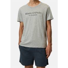 Marc O'Polo Herren, Pyjama, Natural Jersey Schlafanzug, Blau, Grau