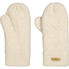 Beige - Women Gloves & Mittens Barts Women's Mittens Bridgey - Blanc