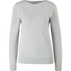 S.Oliver Damen Oberteile s.Oliver Rollkragenpullover langarm grau