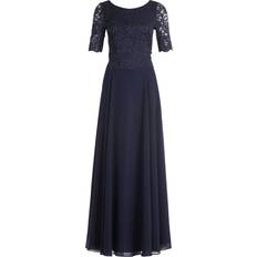 Lang Kleider Vera Mont Damen Cocktailkleid Spitze Night Sky,38