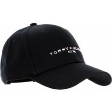 Tommy Hilfiger Herren Caps Tommy Hilfiger Cap Herren Baumwolle schwarz, ONE