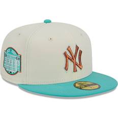 Sports Fan Apparel New Era New York Yankees City Icon Chrome White 59FIFTY Fitted Cap