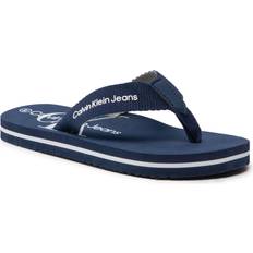 Calvin Klein Flip-Flops Calvin Klein Flip-Flops Logo Print Blå Flip-flops