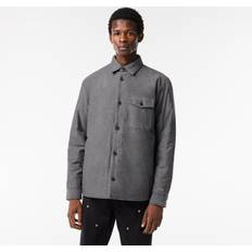 Lacoste Chemises Lacoste Quilted Croc Overshirt Black