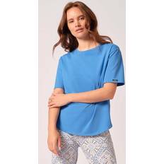 Blue Pyjamas Skiny Tops blau