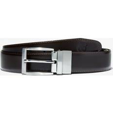 Timberland Men Belts Timberland Reversible Leather Belt For Men In Brown Brown