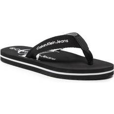 Calvin Klein Flip-Flops Calvin Klein Flip-Flops Logo Print Svart Flip-flops