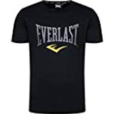 Everlast t-shirt russel black/yellow Schwarz