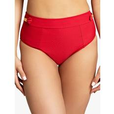 Red Knickers Panache Marianna High Waist Bikini Bottoms