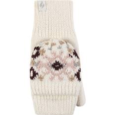 White - Women Gloves & Mittens Heat Holders Ladies Converter Mittens Cream